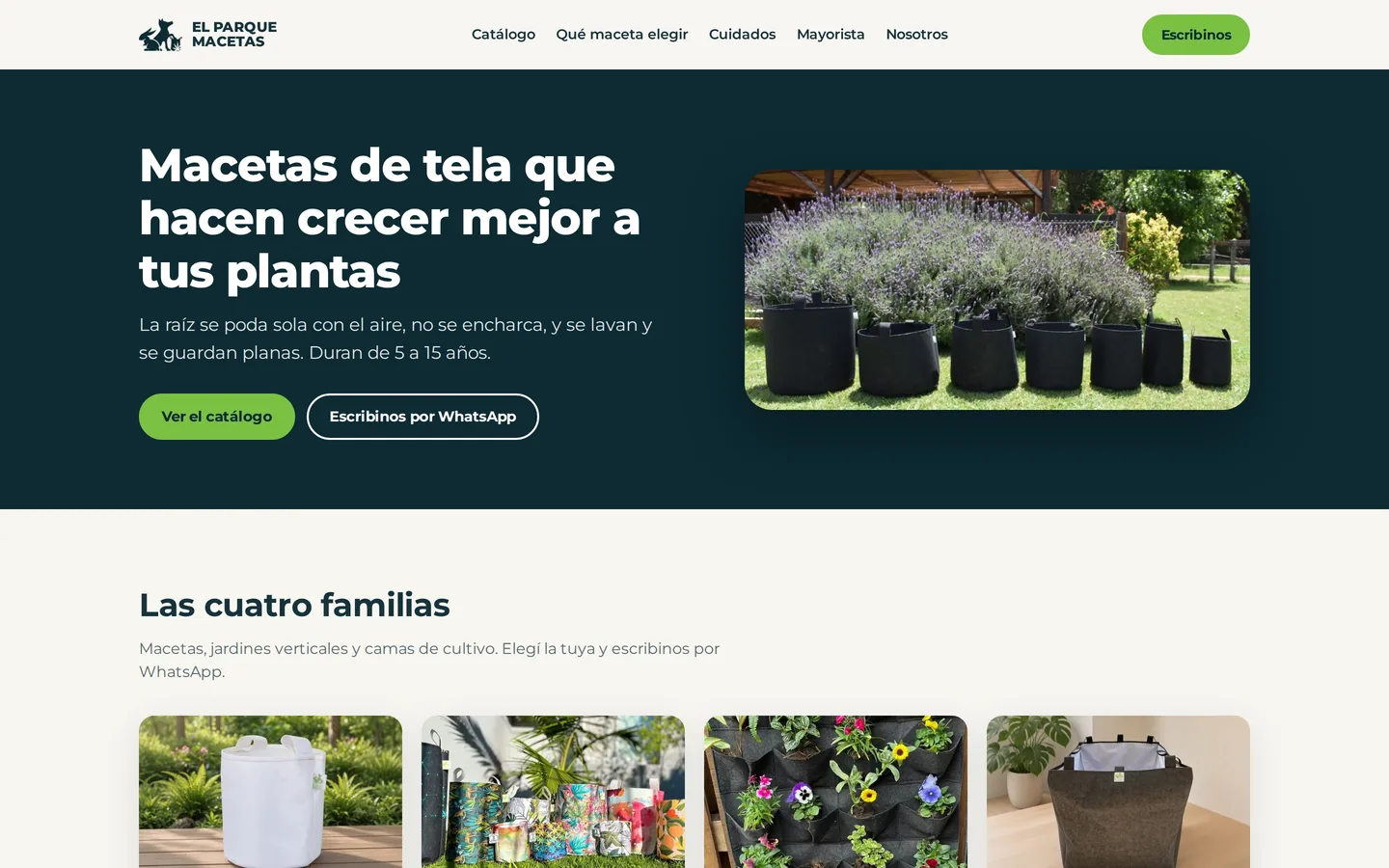 El Parque Macetas